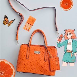 🍊 Orange Luxary Tote purse 🍊
